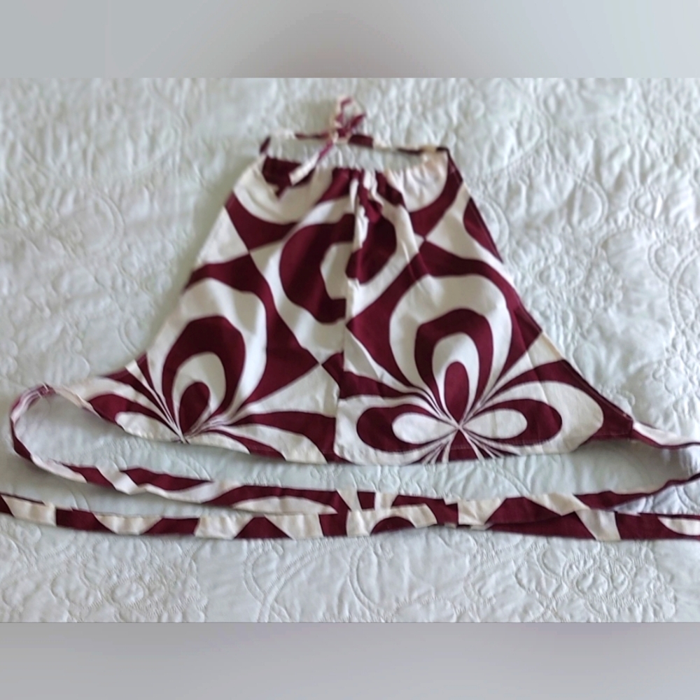 Psychedelic Swirl Halter Top